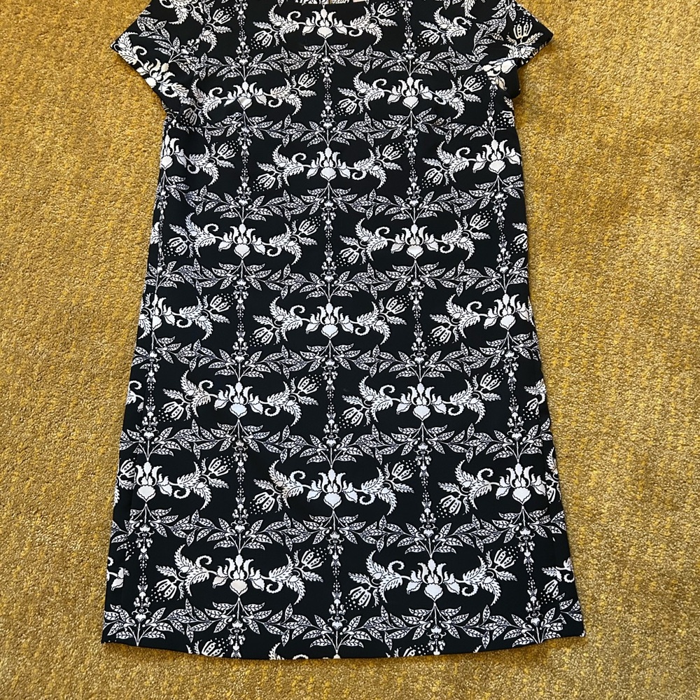 Philosophy Damask Mini Shift Dress sz M